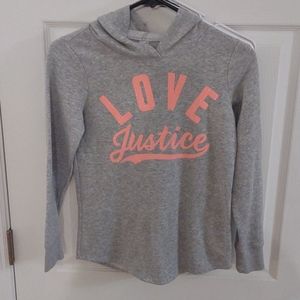 Girls Justice sweatshirt size 10
